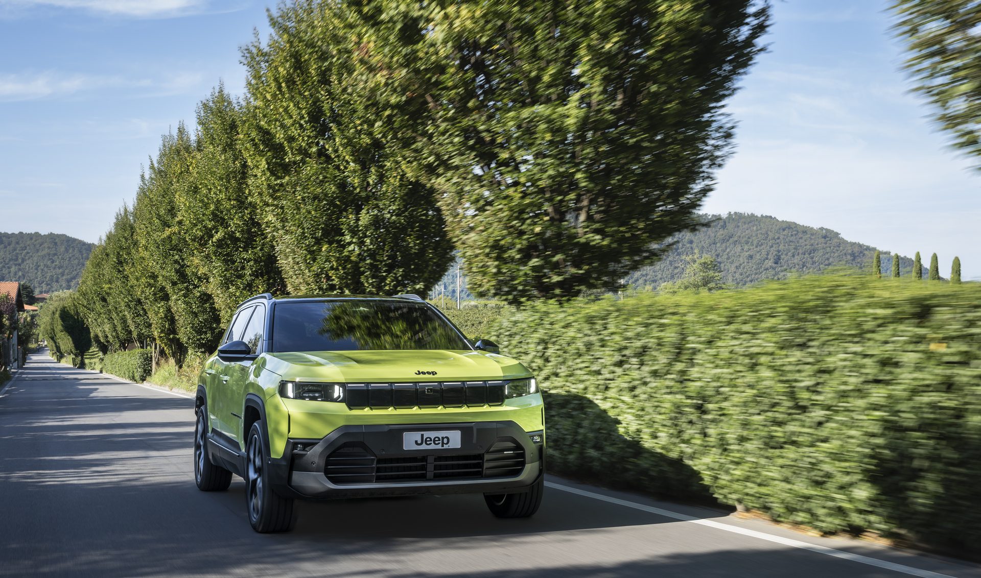 Jeep Compass eléctrico exterior
