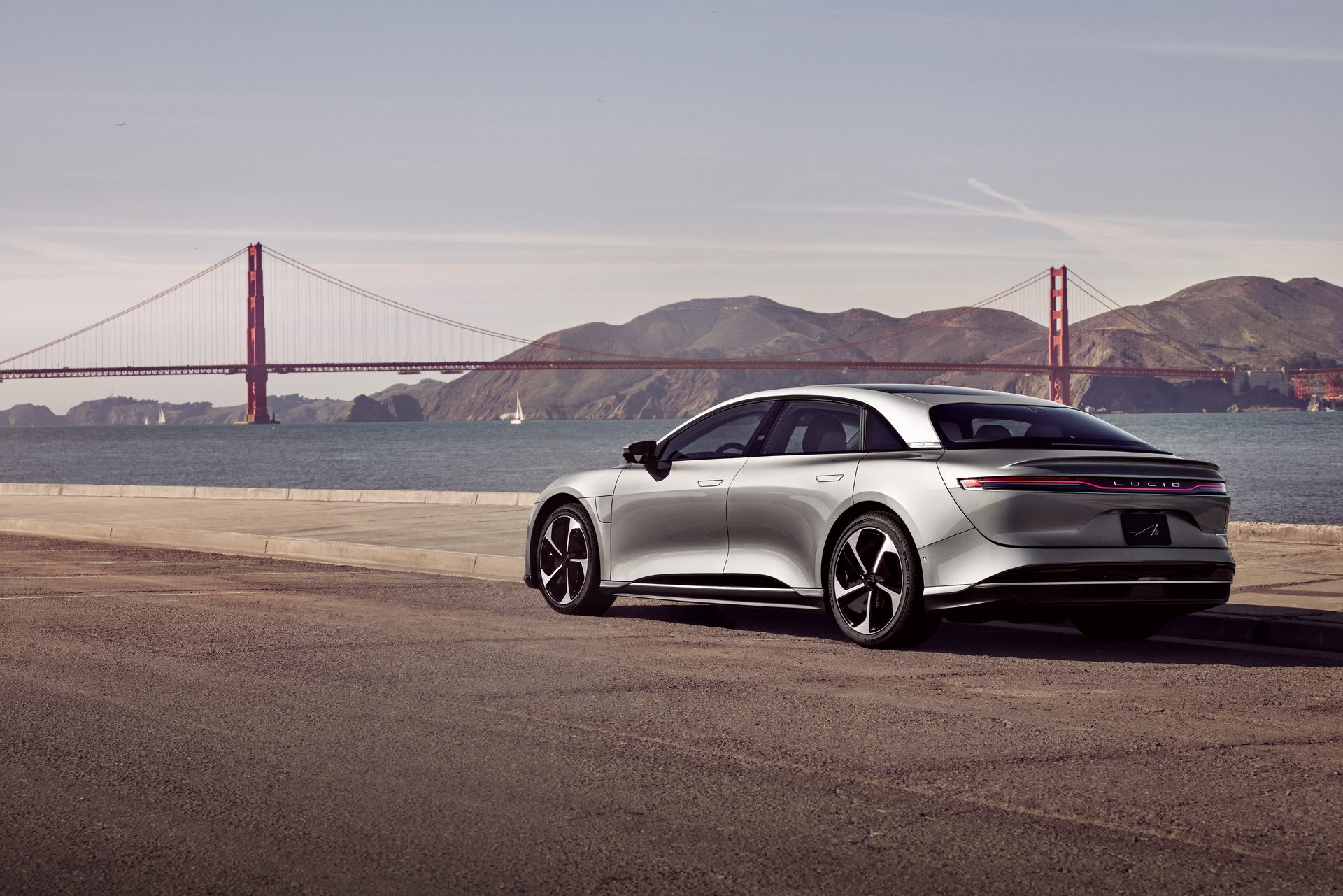 Lucid Air Touring exterior