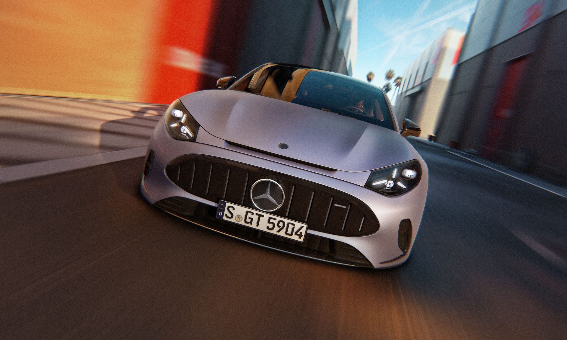 Mercedes-AMG GT 4 puertas Coupé eléctrico exterior