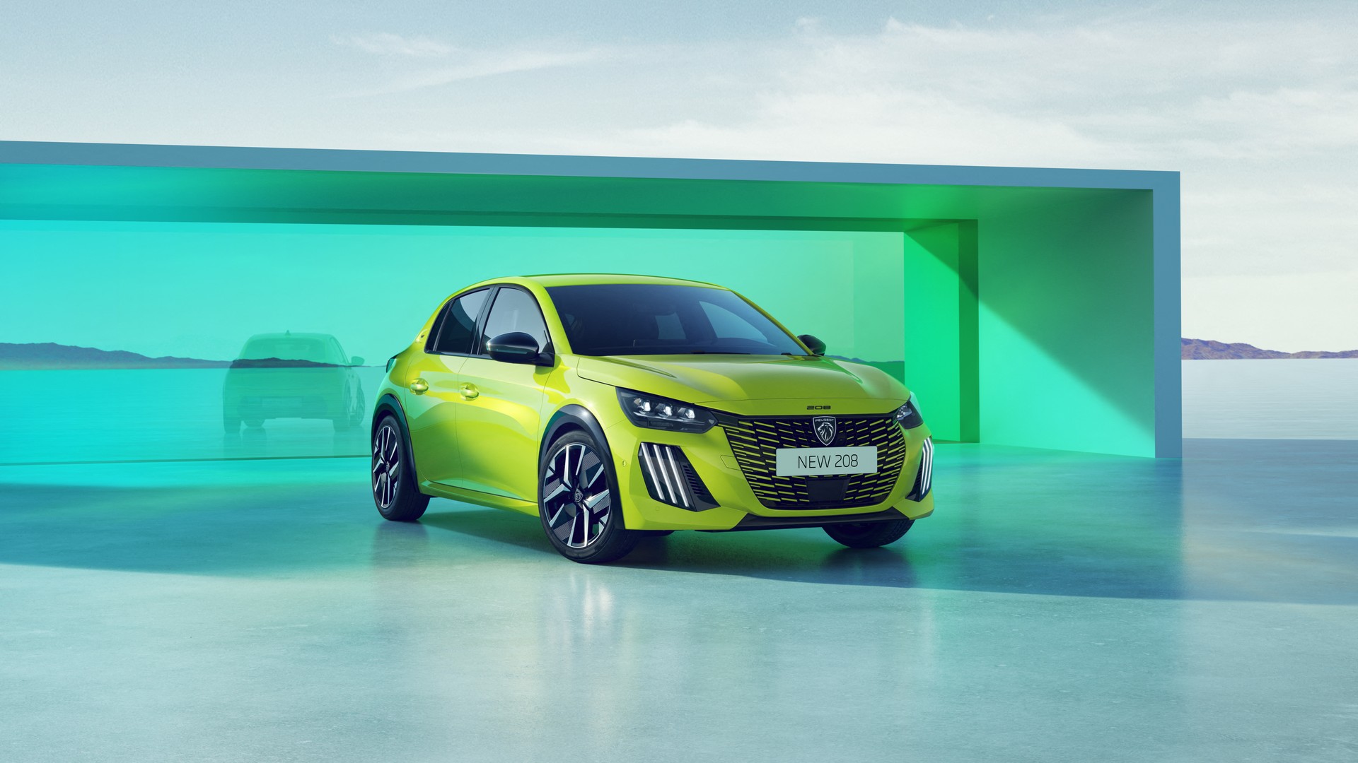 Peugeot e-208 exterior