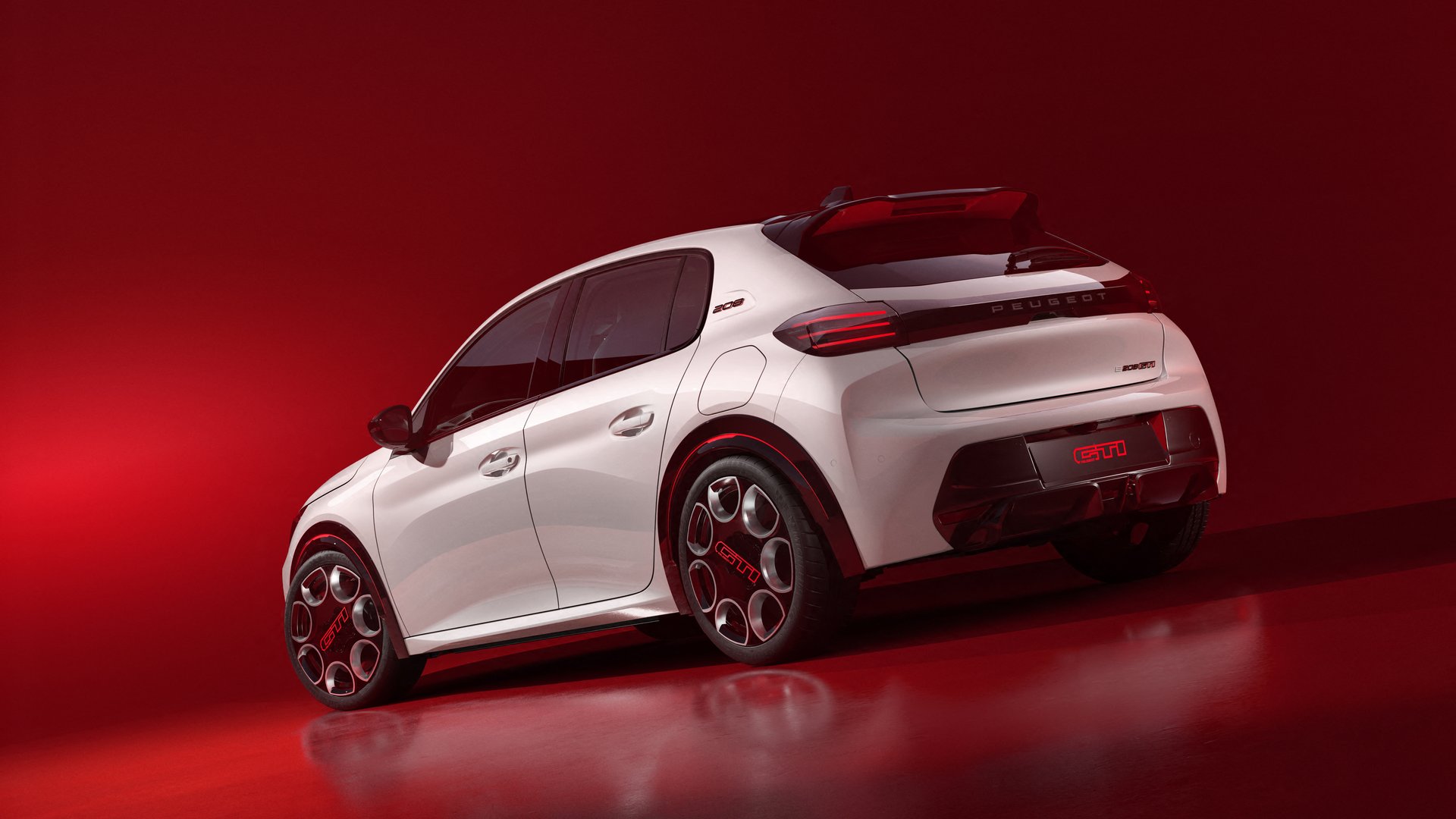 Peugeot e-208 GTi exterior