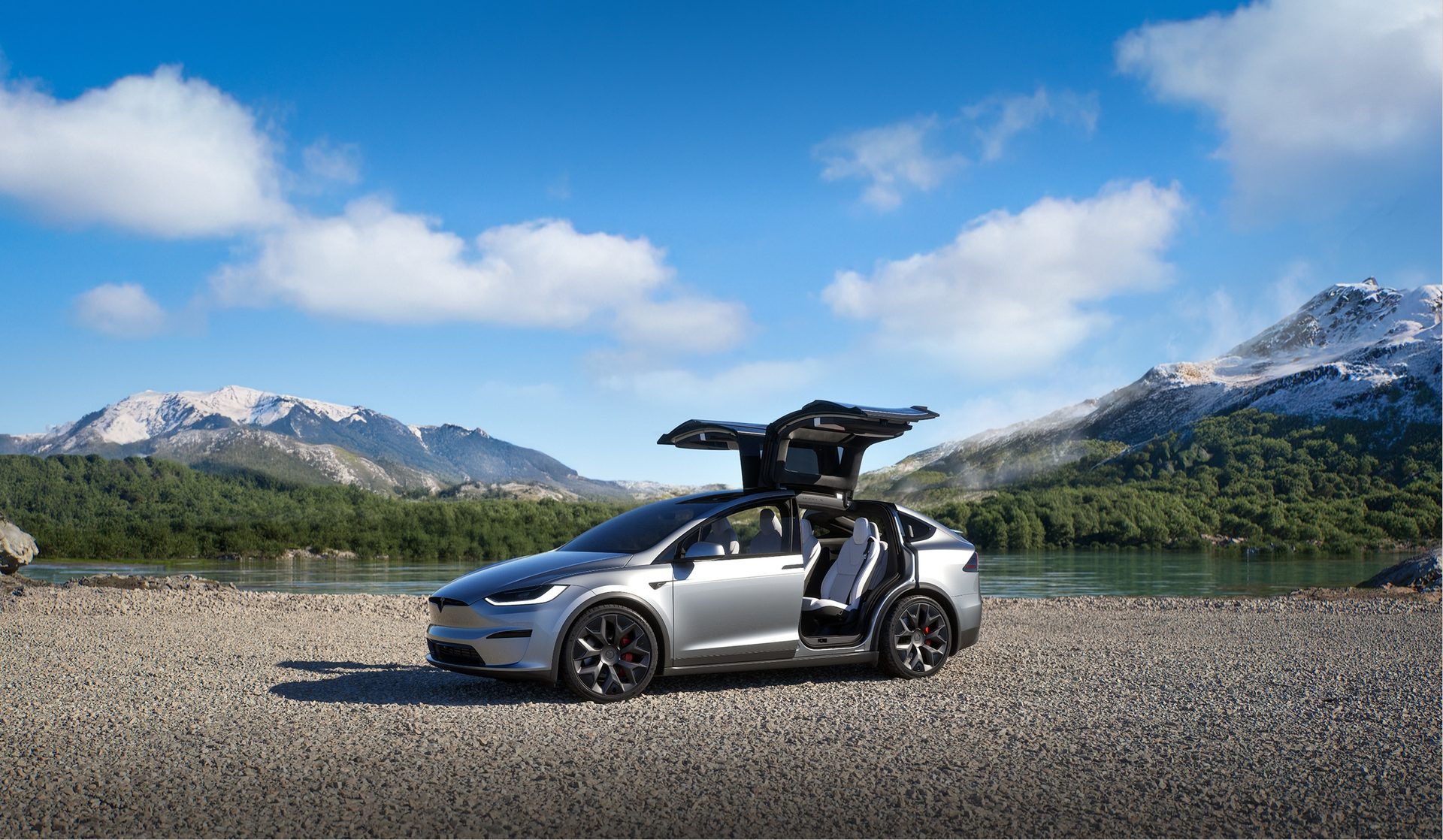 Tesla Model X exterior